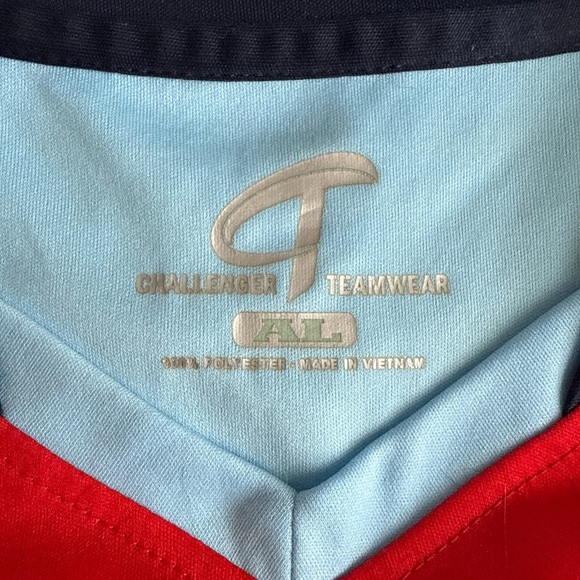 Red and Blue Men's Jersey - Picture 4 of 5